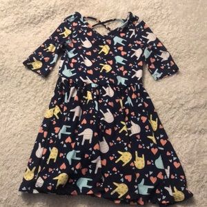 Dotdotsmile Love Sign Language 3/4 Ballerina Dress